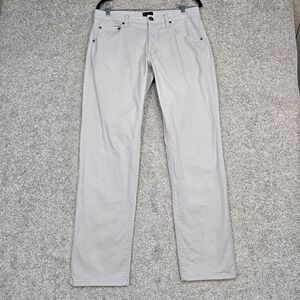 UNTUCKit Pants mens 32X32 beige Relaxed Fit‎ 5 pocket Don Santiago